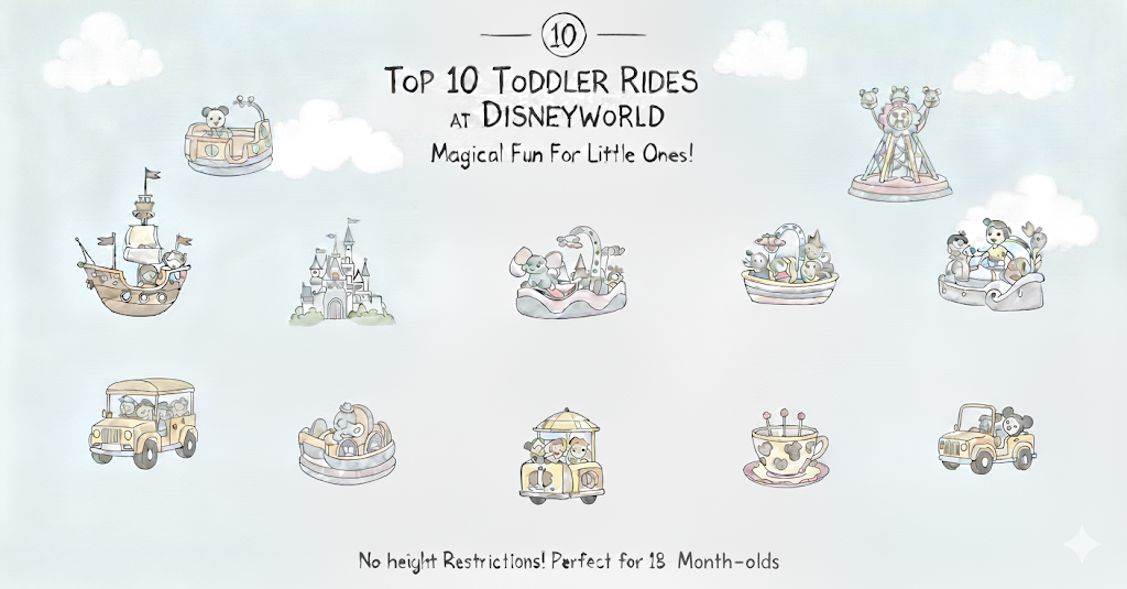 Top 10 Disney World Rides for Toddlers and Preschoolers 